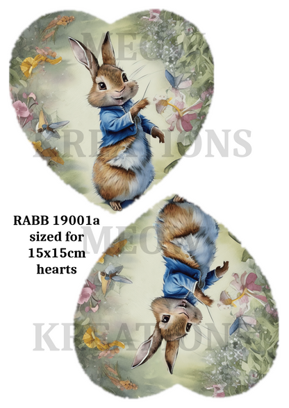 Decoupage Rice Paper - RABB 19001a