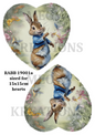Decoupage Rice Paper - RABB 19001a
