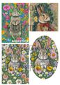 Decoupage Rice Paper - RABB 29003