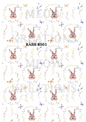 Decoupage Rice Paper - RABB 8001