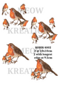 Robin Bird Decoupage Rice Paper - ROBIN 4002