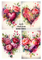 Decoupage Rice Paper - ROSE 5001