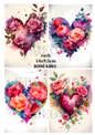 Decoupage Rice Paper - ROSE 6001