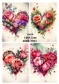 Decoupage Rice Paper - ROSE 7001