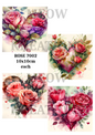 Decoupage Rice Paper - ROSE 7002