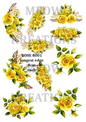 Decoupage Rice Paper - ROSE 8001
