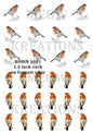 Robin Bird Decoupage Rice Paper - ROBIN 1001