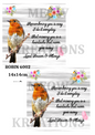 Robin Bird Memorial Decoupage Rice Paper - ROBIN 6002