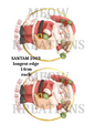 Father Christmas Decoupage Rice Paper - SANTAM 2003
