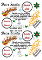 Christmas Eve Plate Decoupage Rice Paper - SANTAP 5001