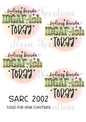 Decoupage Rice Paper - SARC 2002