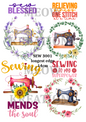 Decoupage Rice Paper - SEW 3001