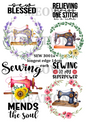 Decoupage Rice Paper - SEW 3001a