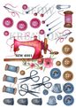 Decoupage Rice Paper - SEW 4001