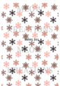 Snowflake Christmas Decoupage Rice Paper - SNOFL 201