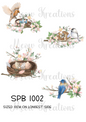 Decoupage Rice Paper - SPB 1002
