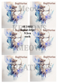 Decoupage Rice Paper - SS 1402