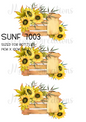 Decoupage Rice Paper - SUNF 7003
