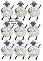 Decoupage Rice Paper - SHEEP 3002