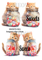 Decoupage Rice Paper - SWEETS 301