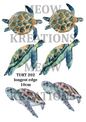 Decoupage Rice Paper - TURT 202