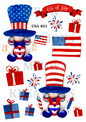 Decoupage Rice Paper - USA 401
