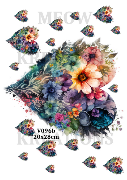 Decoupage Rice Paper - V 096b