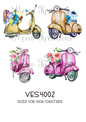 Decoupage Rice Paper - VES 4002