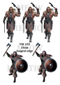 Viking Warriors & Shields Decoupage Rice Paper - VIK 103