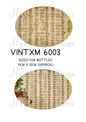 Vintage Christmas Music Decoupage Rice Paper - VINTXM 6003