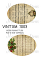 Vintage Christmas Music Decoupage Rice Paper - VINTXM 7003