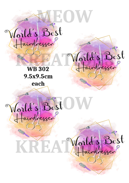 Decoupage Rice Paper - WB 302