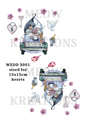 Decoupage Rice Paper - WEDD 3001