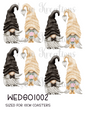 Decoupage Rice Paper - WEDGO 1002