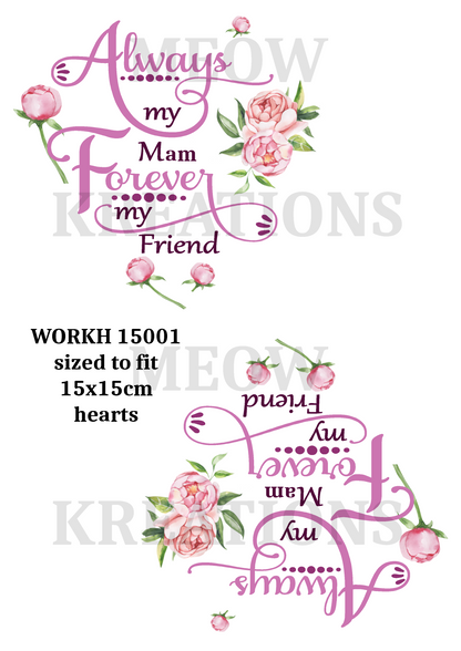 Decoupage Rice Paper - WORKH 15001