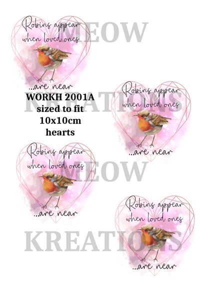 Decoupage Rice Paper - WORKH 2001A