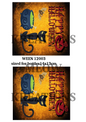 Halloween Black Cat & Cauldron Decoupage Rice Paper - WEEN 12003