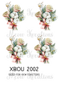 Christmas Decoupage Rice Paper - XBOU 2002