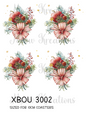 Christmas Decoupage Rice Paper - XBOU 3002