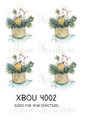 Christmas Decoupage Rice Paper - XBOU 4002