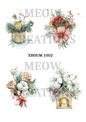 Christmas Decoupage Rice Paper - XBOUM 1002