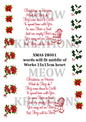 Christmas Memorial Decoupage Rice Paper - XMAS 28001