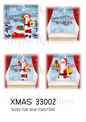 Father Christmas Decoupage Rice Paper - XMAS 33002