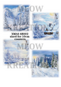 Christmas Winter Wonderland Decoupage Rice Paper - XMAS 48002