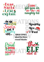 Christmas Quote Decoupage Rice Paper - XMAS 59001