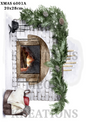 Fireplace Christmas Decoupage Rice Paper - XMAS 6001A