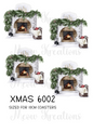 Fireplace Christmas Decoupage Rice Paper - XMAS 6002
