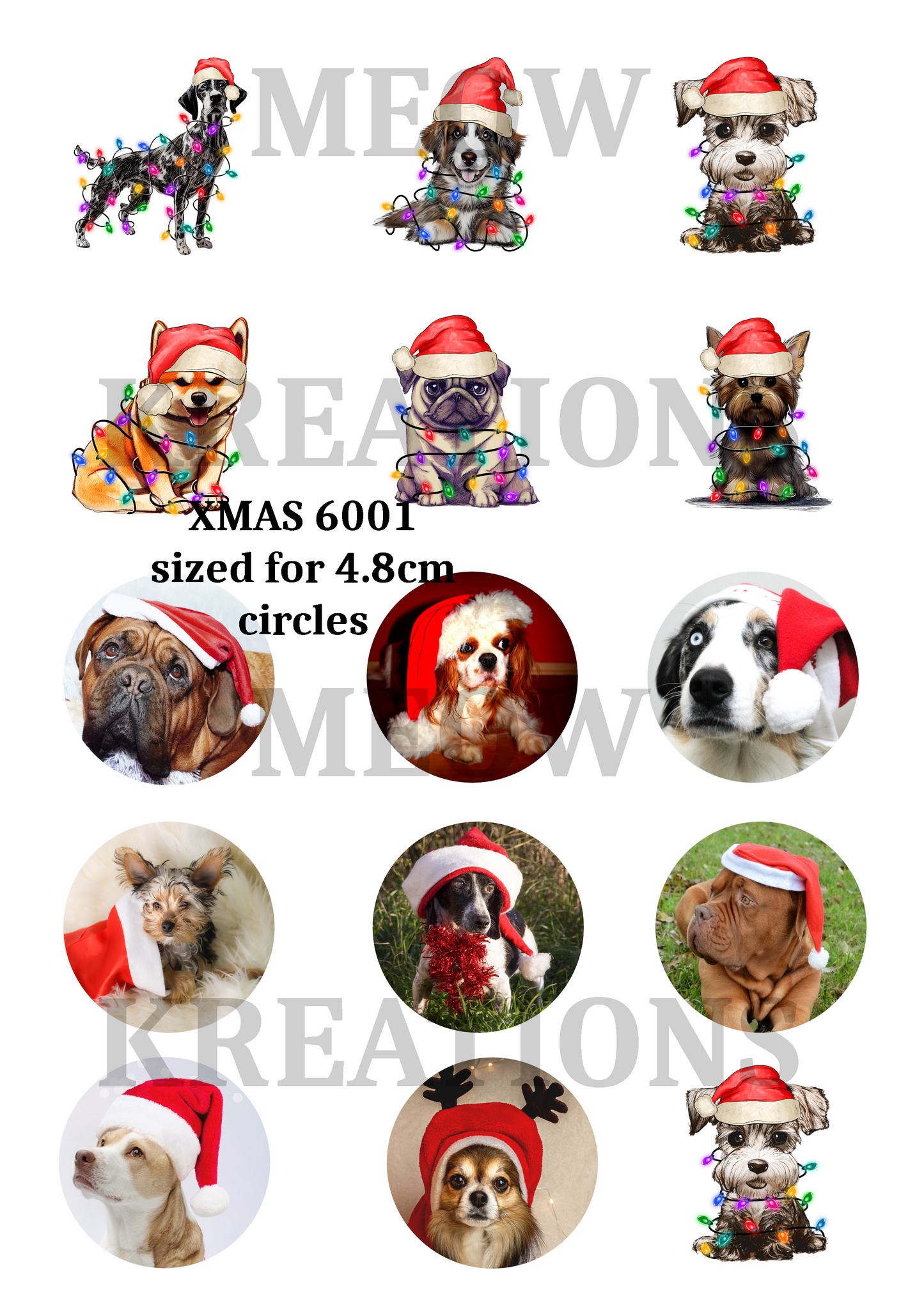 PERRO DE NAVIDAD 6001