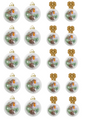 Robin Bird Christmas Decoupage Rice Paper - XROB 6004