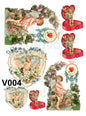 Decoupage Rice Paper - V004